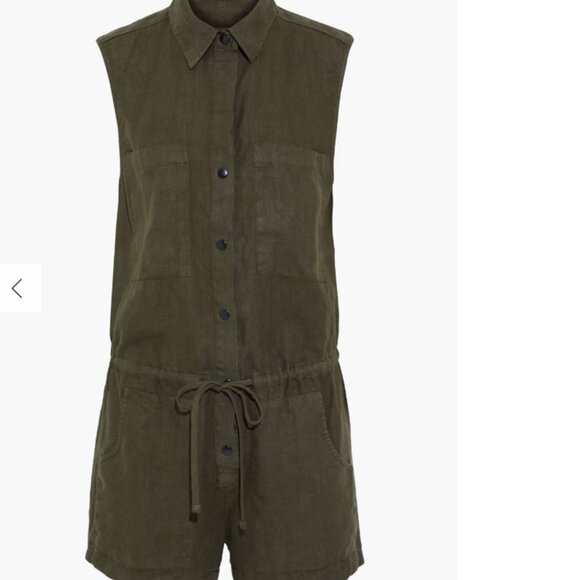 Enza Costa Hemp Romper - Small - NWOT - Picture 3 of 5